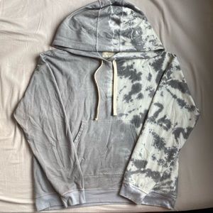 Tie dye hoodie sweatshirt